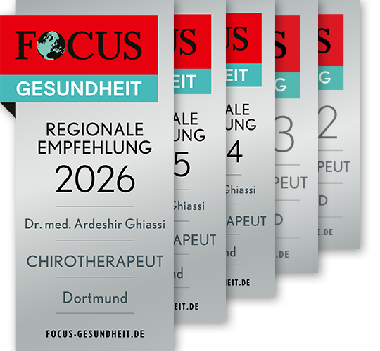 Auszeichnung Focus Empfehlung Akupunktur Dortmund Dr. Ghiassi