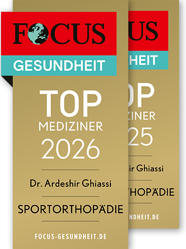 Focus Gesundheit Empfehlung Dr. Ardeshir Ghiassi Sportorthopädie